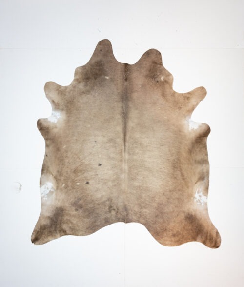 Koelap Kuhfell - Taupe Uni - 215 x 195 cm