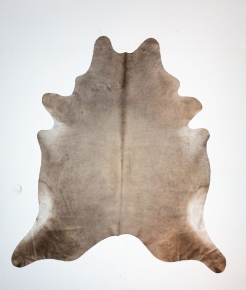 Koelap Kuhfell - Taupe Uni - 240 x 215 cm