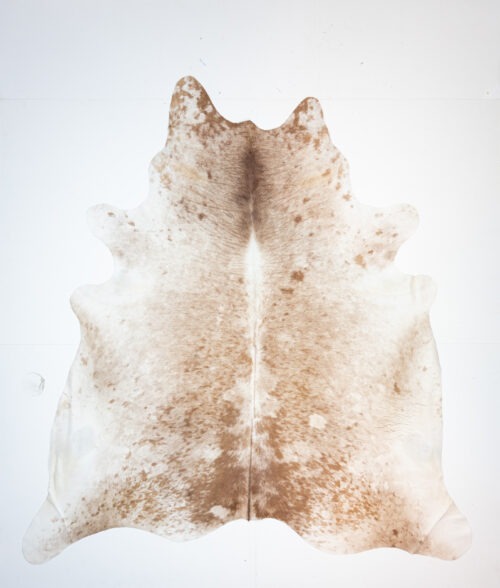 Koelap Kuhfell - Braunweiß Gefleckt Salz & Pfeffer - 245 x 220 cm