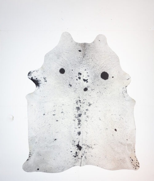 Koelap Kuhfell - Schwarzweiß Gefleckt Salz & Pfeffer - 230 x 190 cm